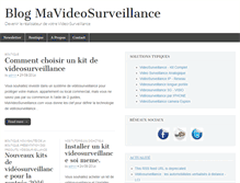 Tablet Screenshot of blog.mavideosurveillance.com